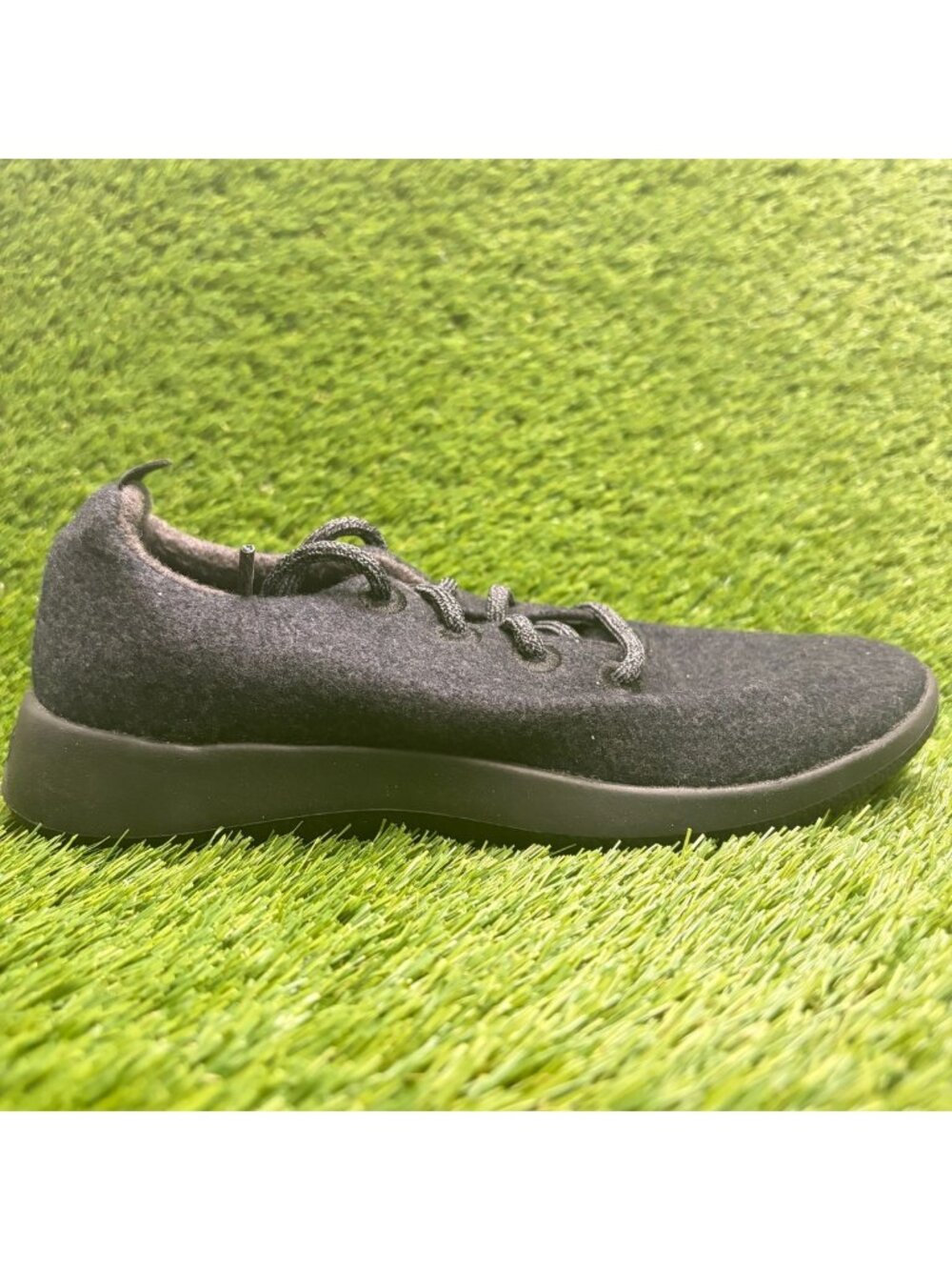 Allbirds Wool Runners Womens Size 9 Black Athletic Running Shoes Sneakers